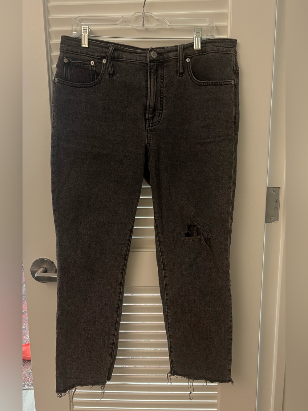 Madewell Perfect Vintage Jeans, Gray, 30P